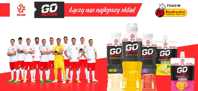 Nowe produkty Go Active z logotypem reprezentacji Polski w sklepach Biedronka