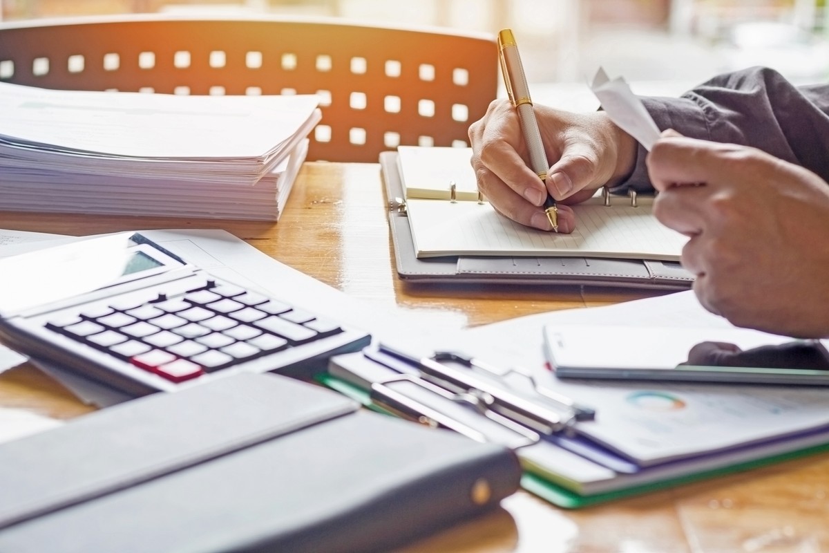 księgowy, dokumenty, sprawozdanie