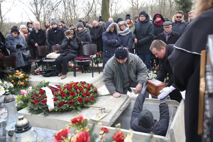 Uroczystości pogrzebowe Krzysztofa Krauzego