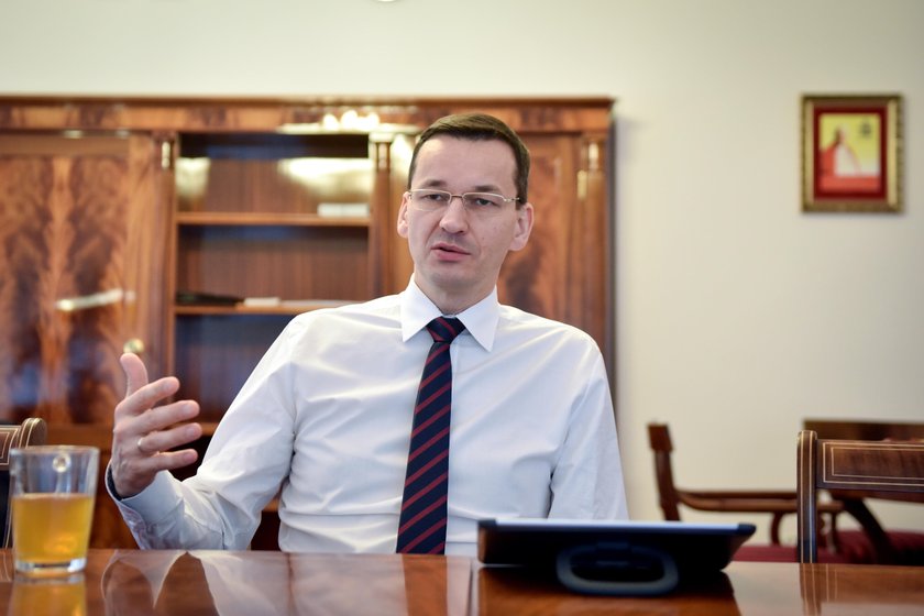 Minister Mateusz Morawiecki