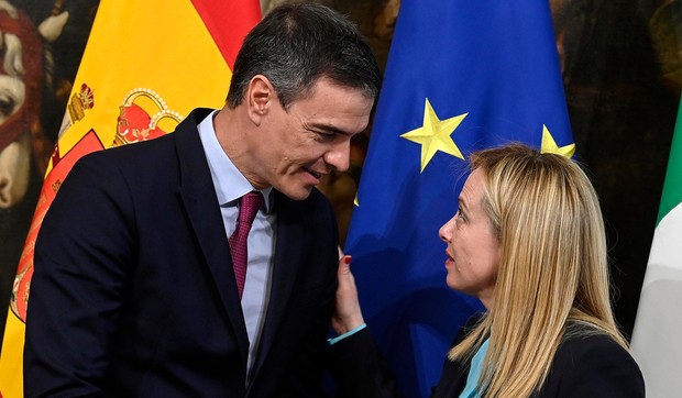 Pedro Sančez i Đorđa Meloni