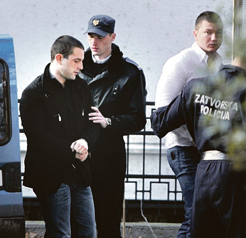 Alan Kožar (levo) i Vladimir Roganović (desno u beloj košulji)