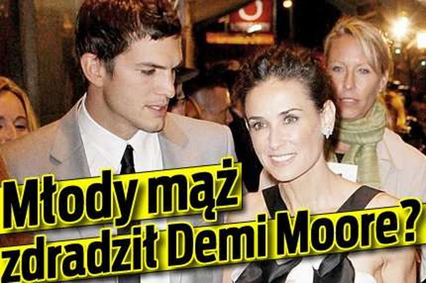 Młody mąż zdradził Demi Moore?