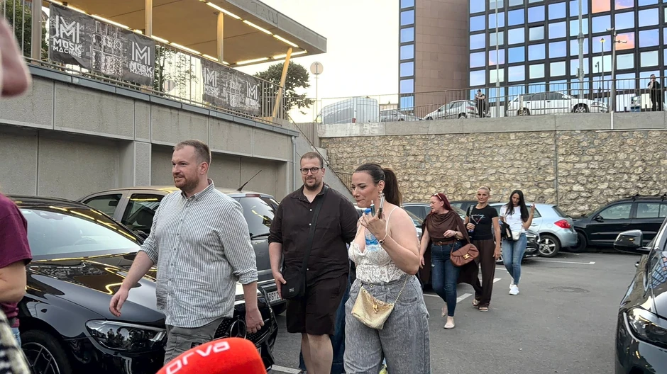 Kristina Spalević na Ćaninom koncertu 