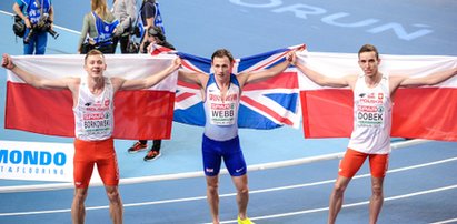 Patryk Dobek halowym mistrzem Europy na 800 m. Złoto i srebro dla Polski!