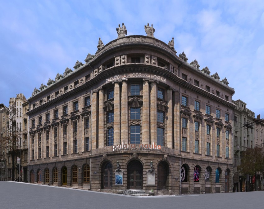 Zadužbina Miodraga Kostića - Palata nauke