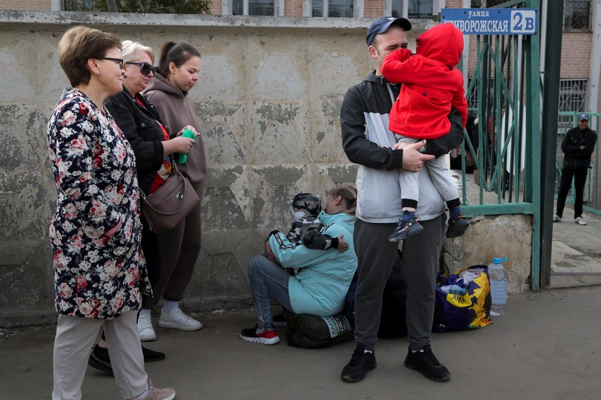 Mobilizacija - ruski regruti u Volgogradu