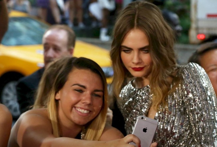 Cara Delevingne na premierze 'Papierowych miast'