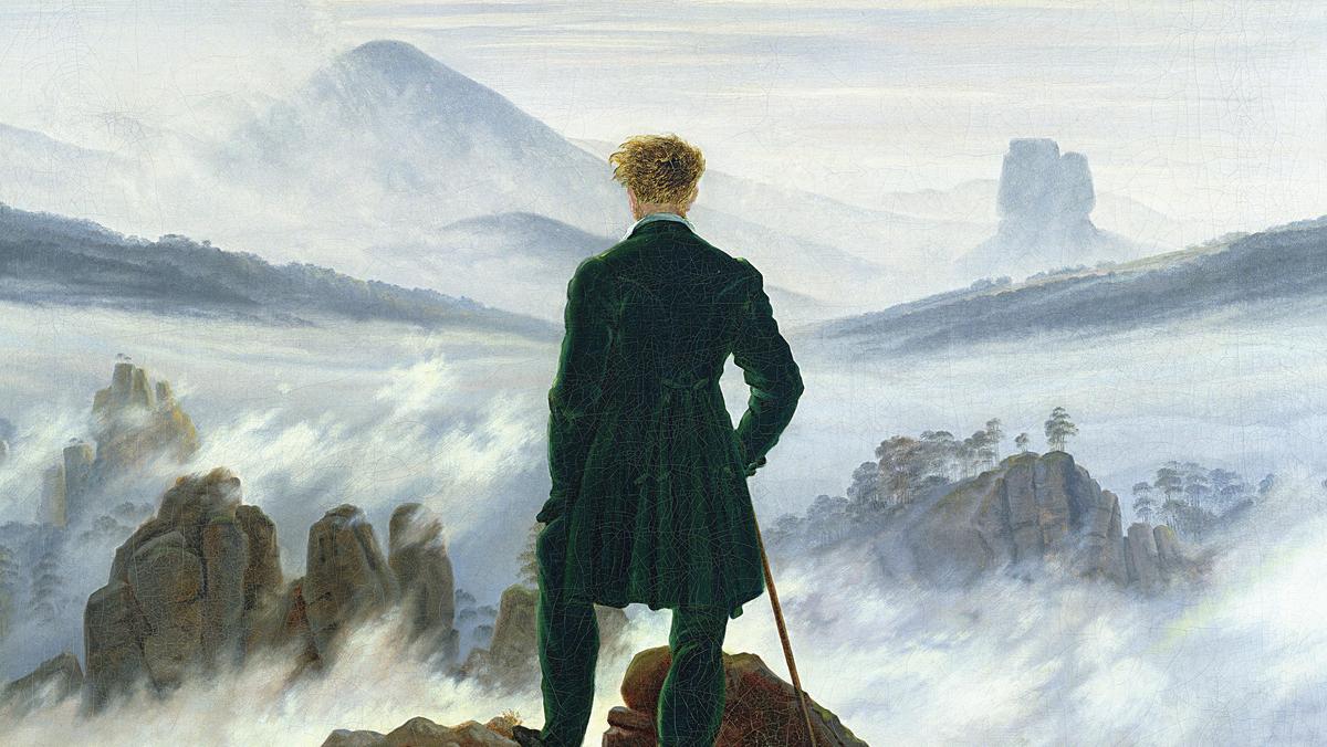 The Wanderer above the Sea of Fog, 1818 (oil on canvas)