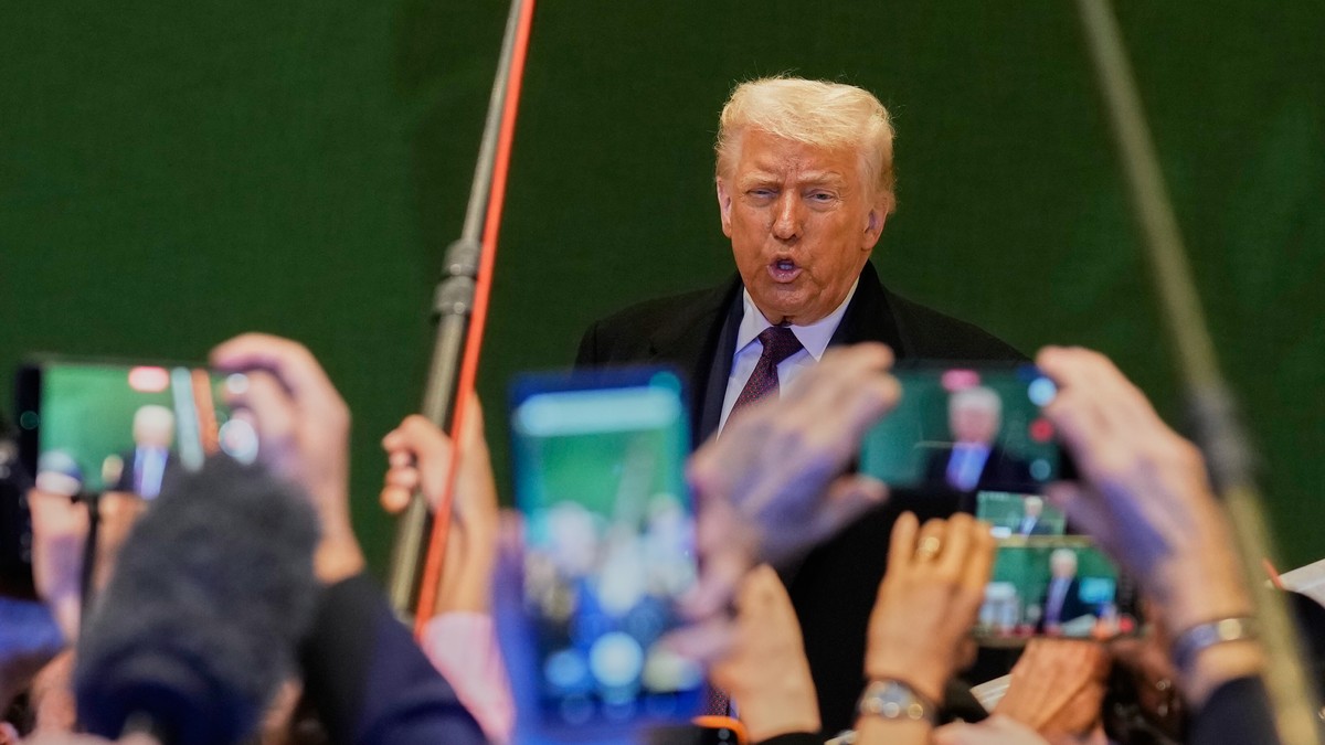 Donald Tramp u Davosu