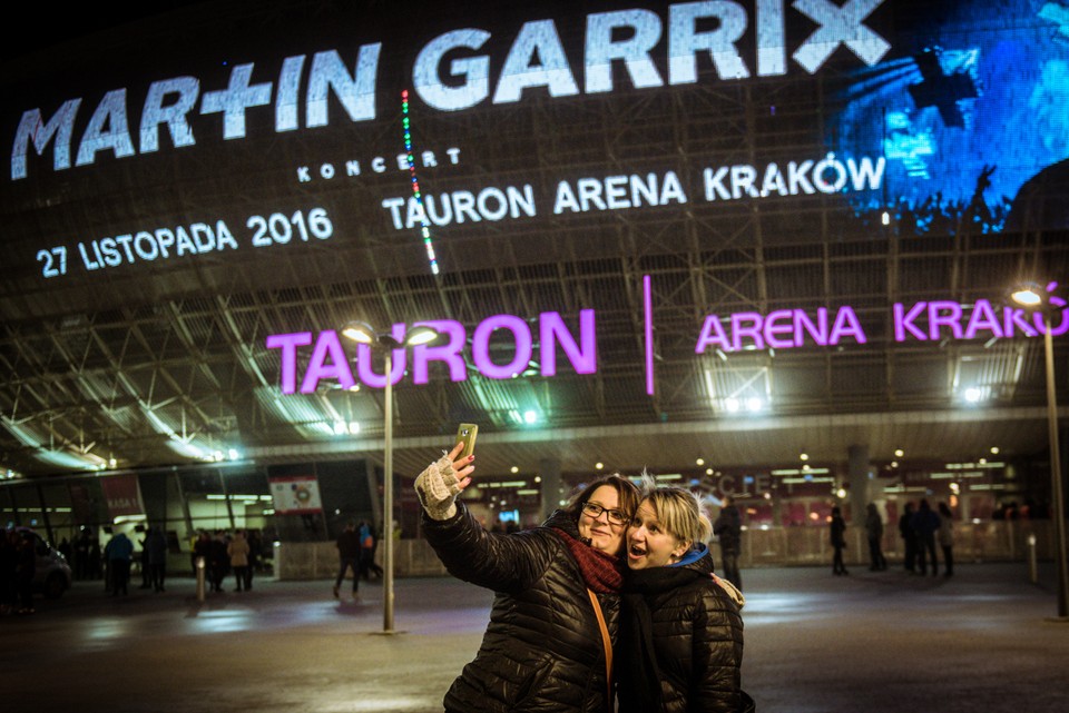 Martin Garrix - koncert w Tauron Arena Kraków - zdjęcia publiczności