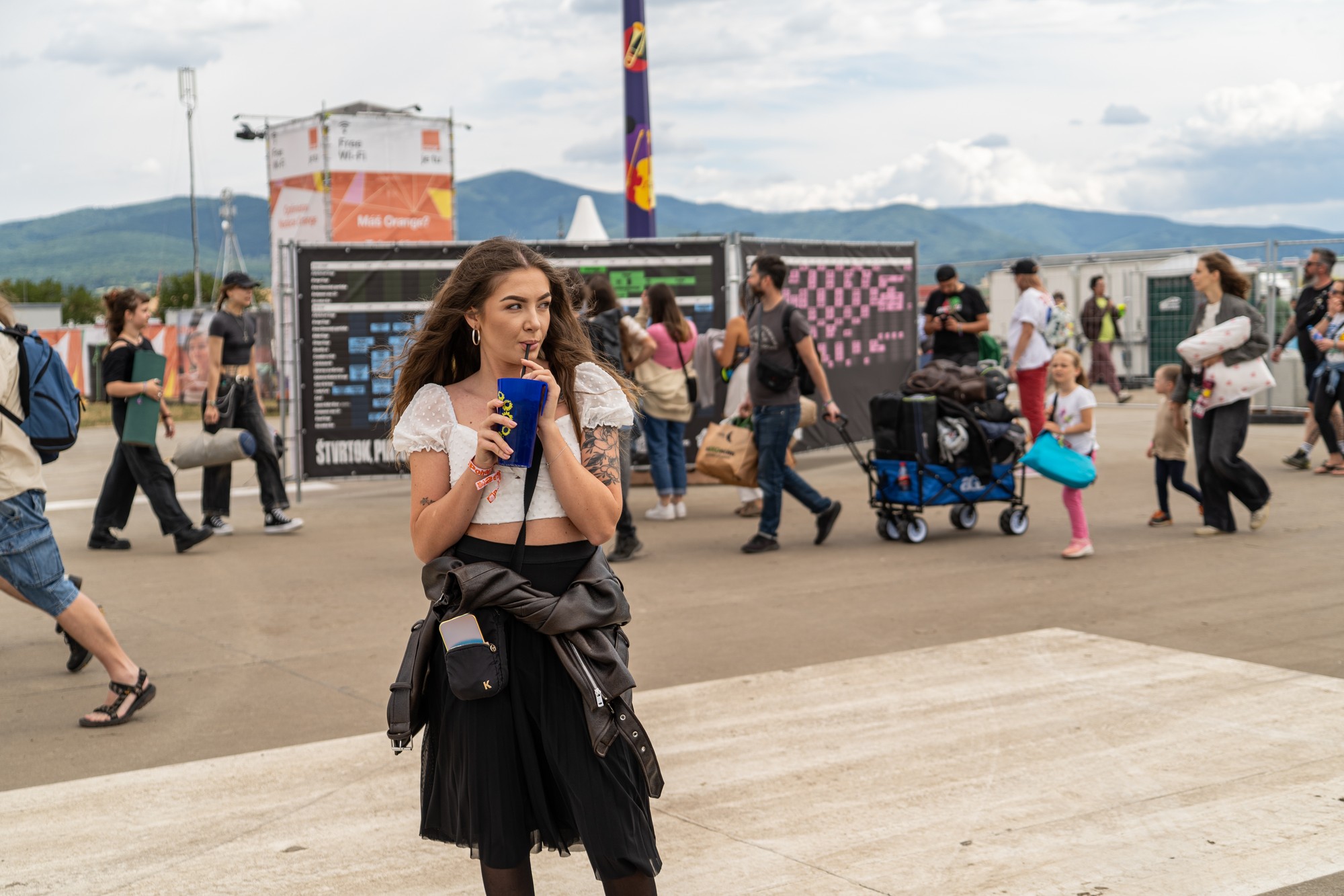 Návštevníci 29. ročníka festivalu Pohoda.
