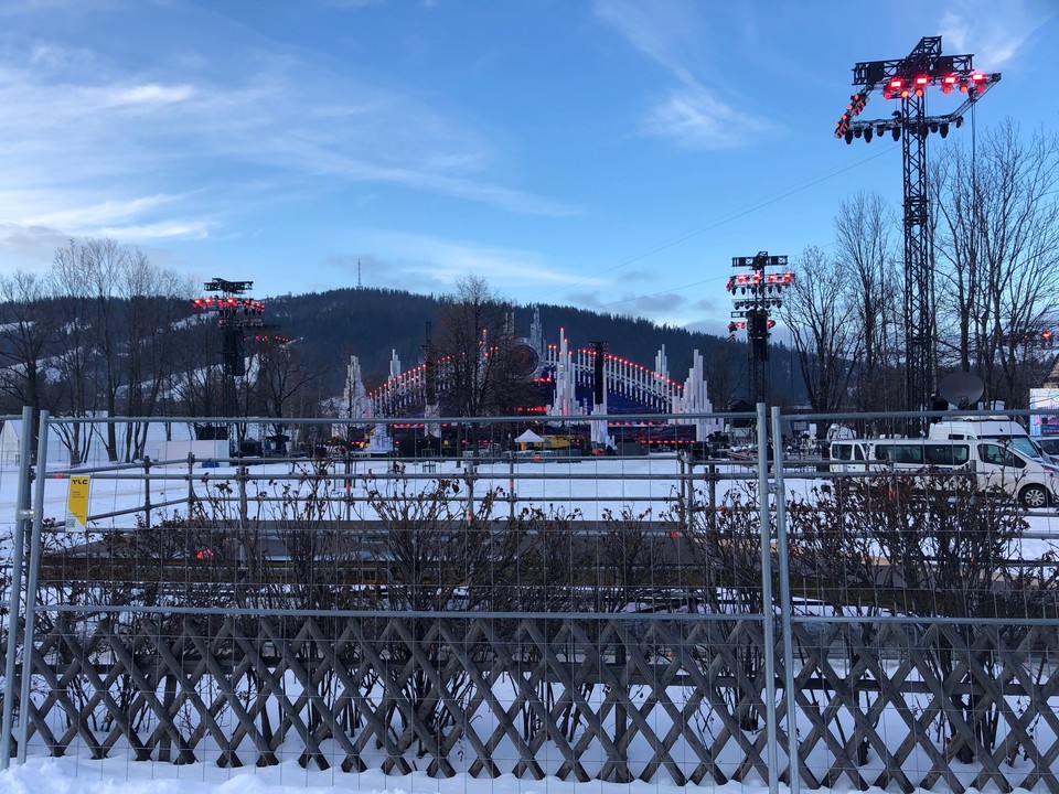  Scena na sylwestra TVP jest już gotowa