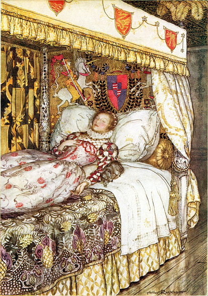 „Śpiąca królewna” (The Sleeping Beauty), (domena publiczna)