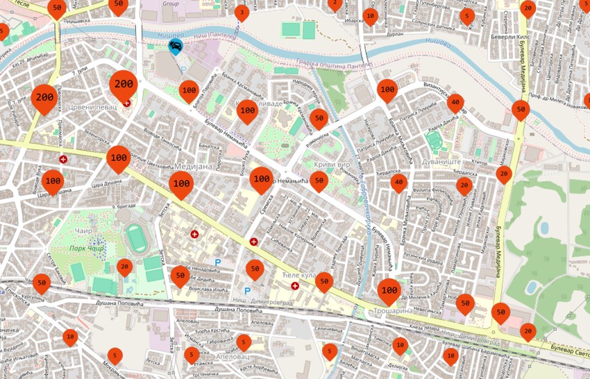 U Nišu su godinama unazad dobro poznate kritične deonice