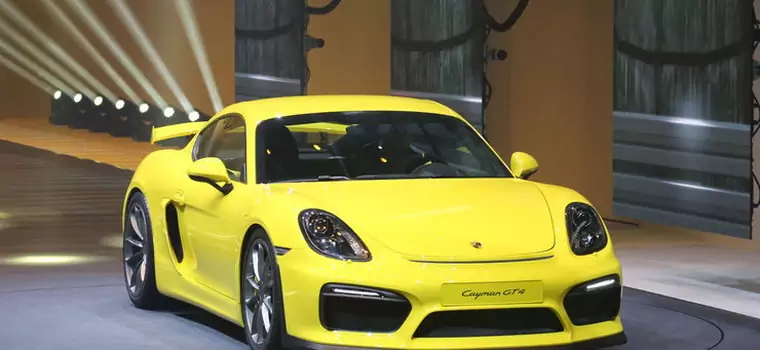 Porsche Cayman GT4 - Premiera w Genewie