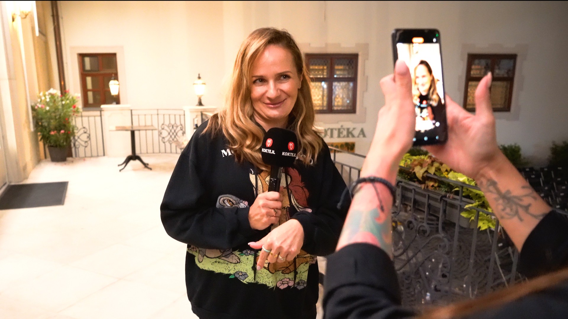 Herečka Zuzana Kubovčíková Šebová.