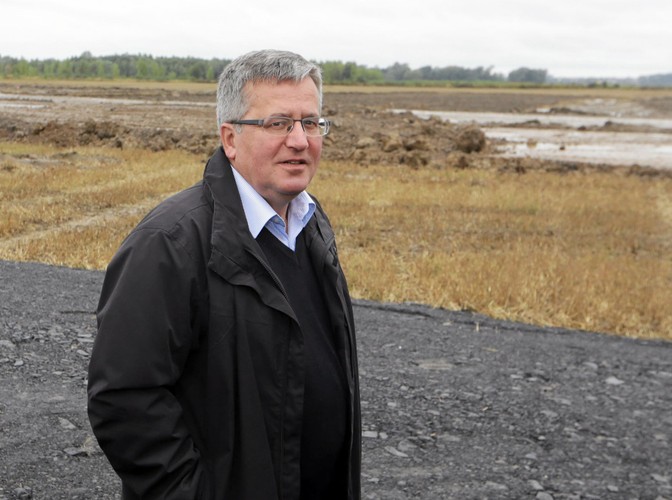 Prezydent Bronisław Komorowski