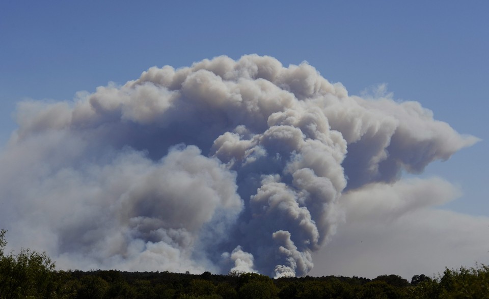 USA TEXAS WILDFIRES