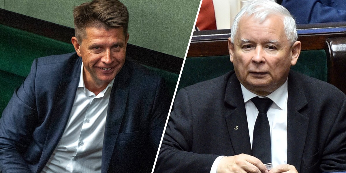 Ryszard Petru i Jarosław Kaczyński