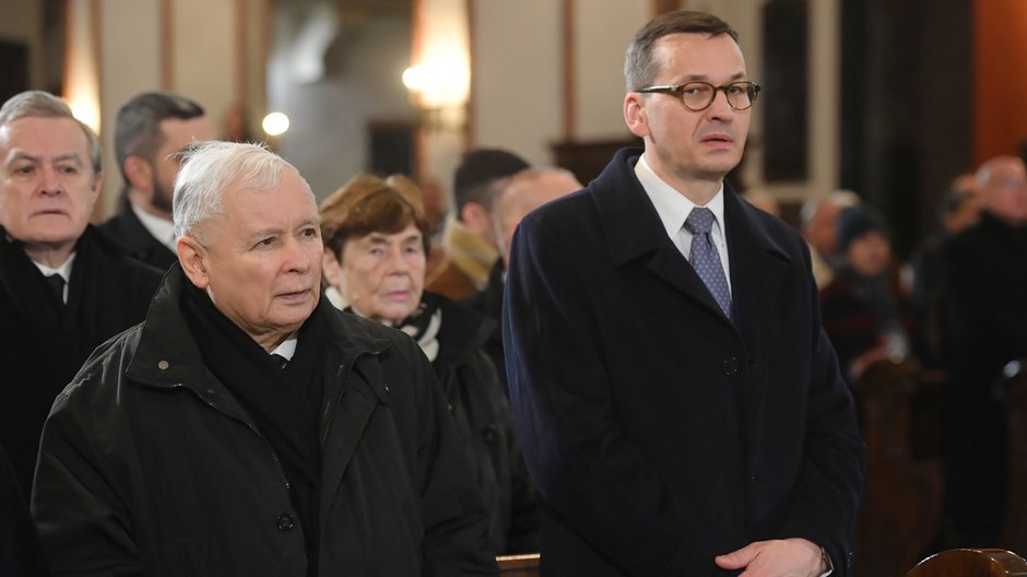 Jarosław Kaczyński i Mateusz Morawiecki 