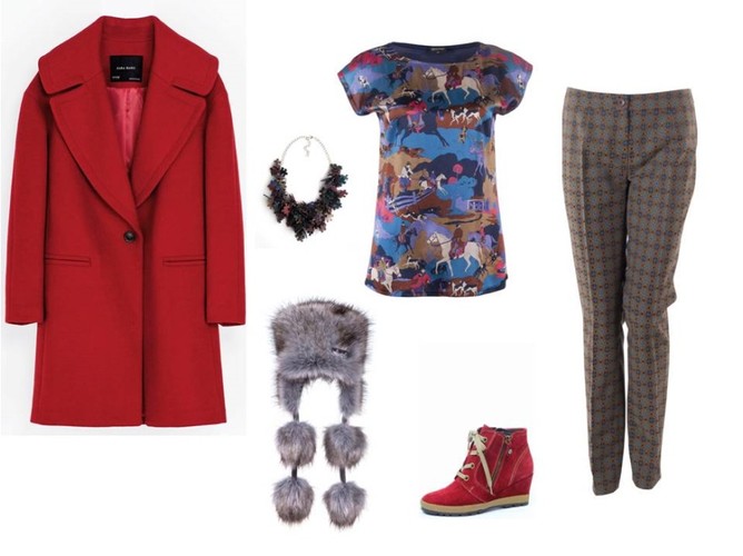 Sporty chic - STYLIZACJE na zimę 2014