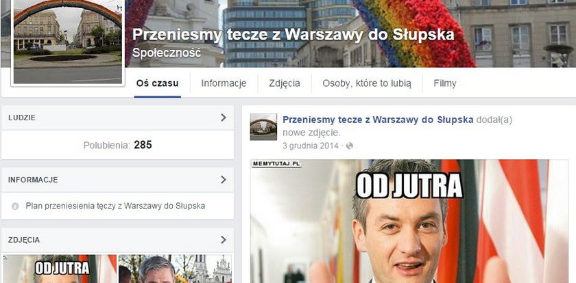 Biedroń chce tęczy w Słupsku. Będzie awantura?!