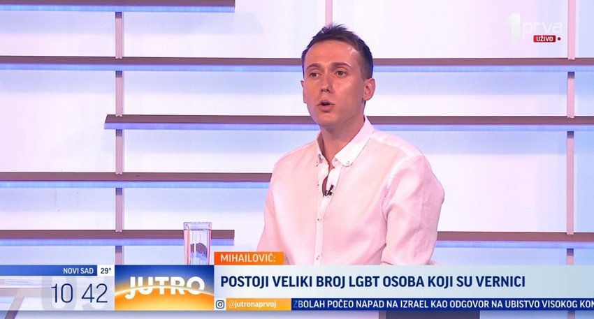 Marko Mihailović, LGBT aktivista