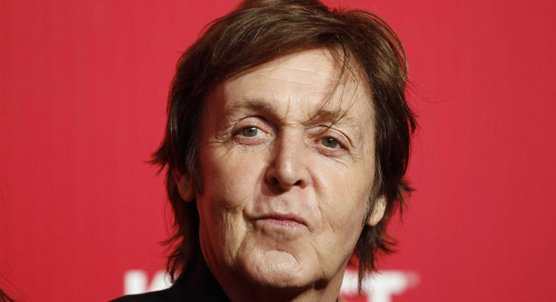 Former Beatle and British music legend, Sir Paul McCartney