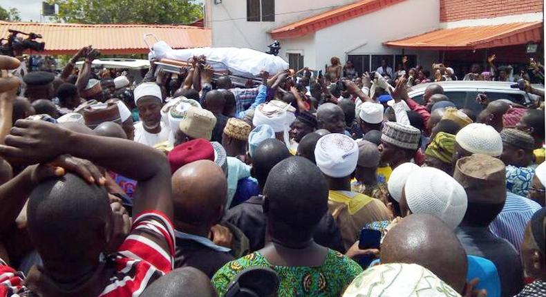 Sen Adeleke is laid to rest in Ede