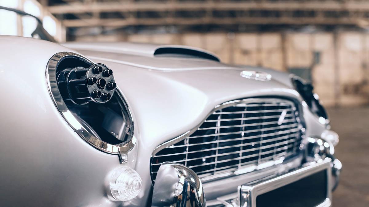 Firma The Little Car Company przeniosła filmowego Astona DB5 w świat dziecięcych marzeń