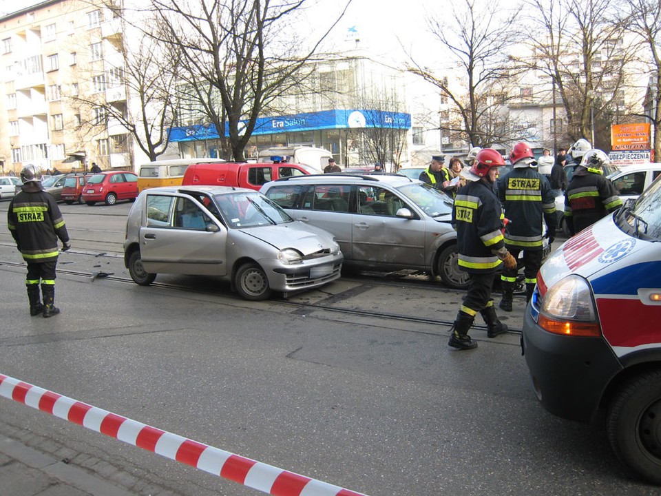 WYPADEK NA ULICY KRÓLEWSKIEJ