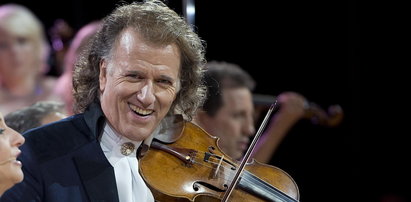 André Rieu chciał grać na Księżycu. Na razie zagra w Polsce