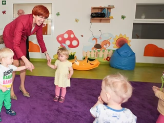 Minister Elżbieta Rafalska otwiera żłobek w Gorzowie Wielkopolskim