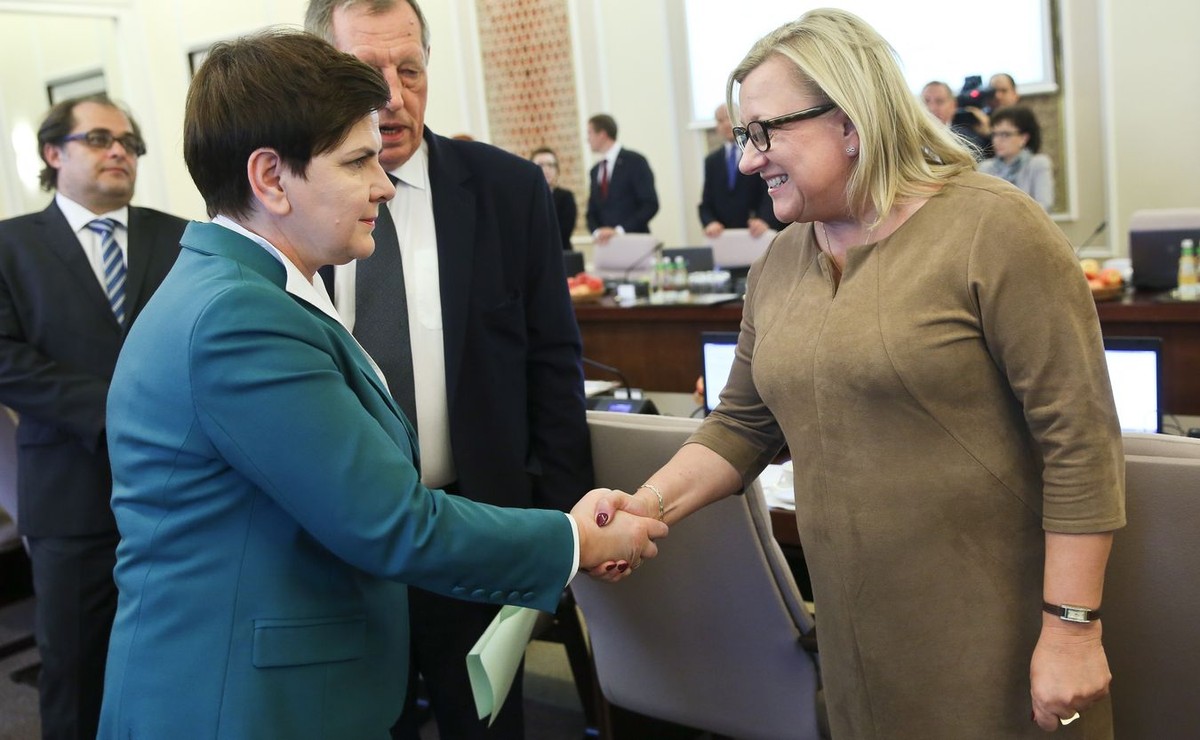 Beata Szydło i Beata Kempa
