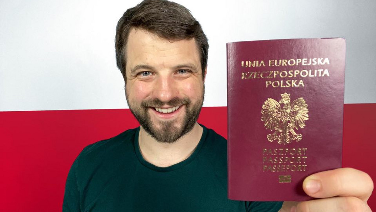Brytyjczyk Patrick Ney o tym, jak dostał polskie obywatelstwo i co to oznacza