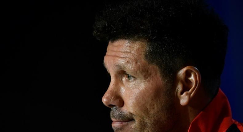 Simeone said Ronaldo is a beast in front of goal