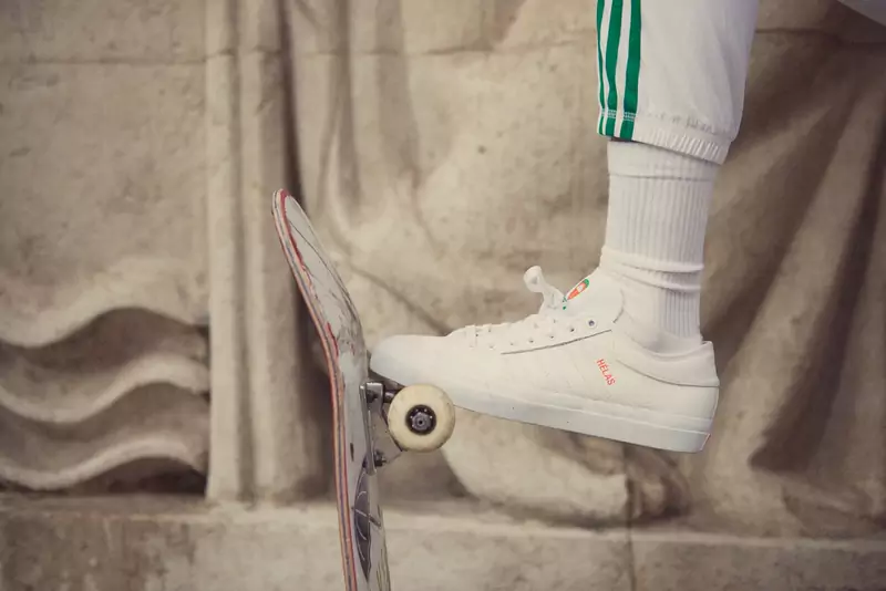 Tenisowe trendy w kolekcji adidas Skateboarding x Hélas