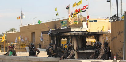 Rakiety spadły w pobliżu ambasady USA w Bagdadzie