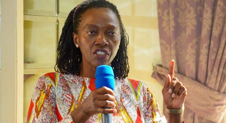 Martha Karua who was Azimio leader Raila Odinga's running mate in the August 2022 presidential elections