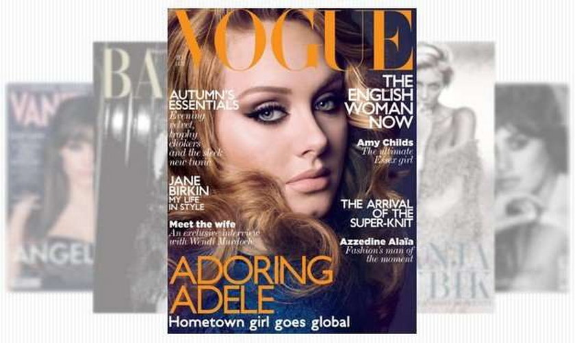 Adele brytyjski Vogue 2011