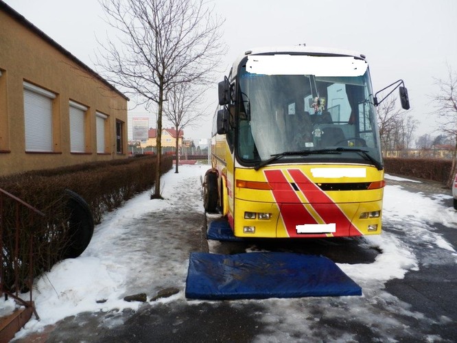 Zdjęcie z kontroli autobusu