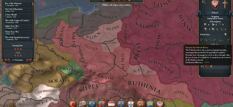 Europa Universalis IV - recenzja. Strategia czasu rzeczywistego, w której liczy się intelekt, a nie sprawność nadgarstków...