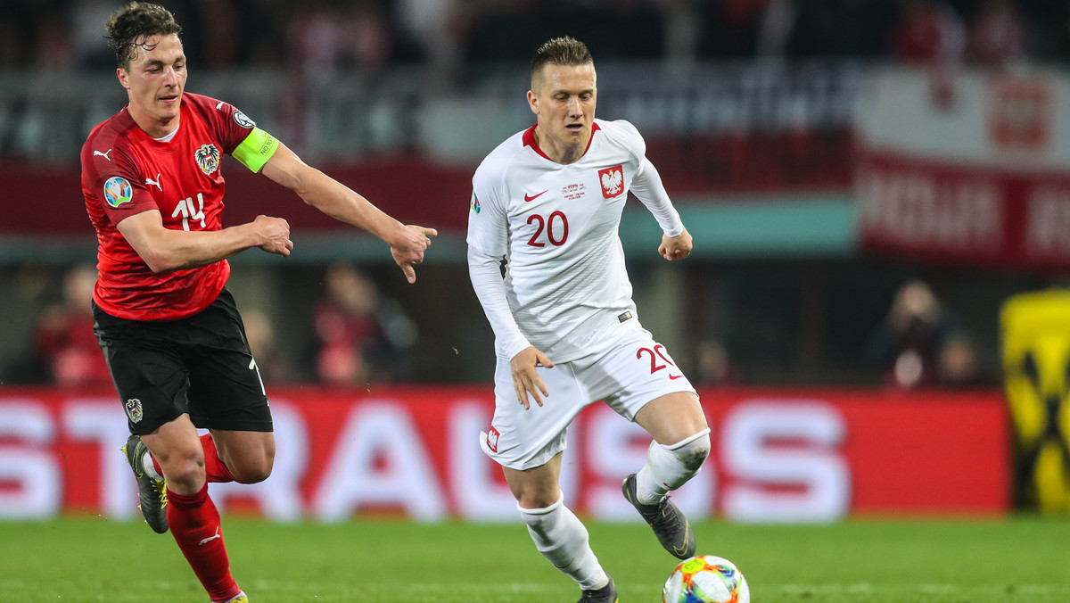 Piotr Zieliński po meczu Austria - Polska | Eliminacje Euro 2020