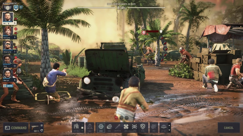 Jagged Alliance 3 - screenshot z wczesnej wersji gry