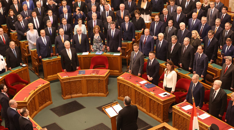 Orbán viktor Parlament / Fotó: Varga Imre