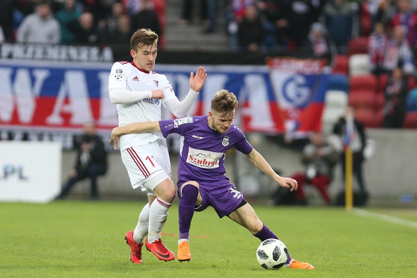 Pilka Nozna. Ekstraklasa. Gornik Zabrze - Sandecja Nowy Sacz. 31.03.2018