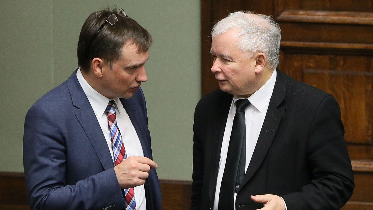 Zbigniew Ziobro i Jarosław Kaczyński 