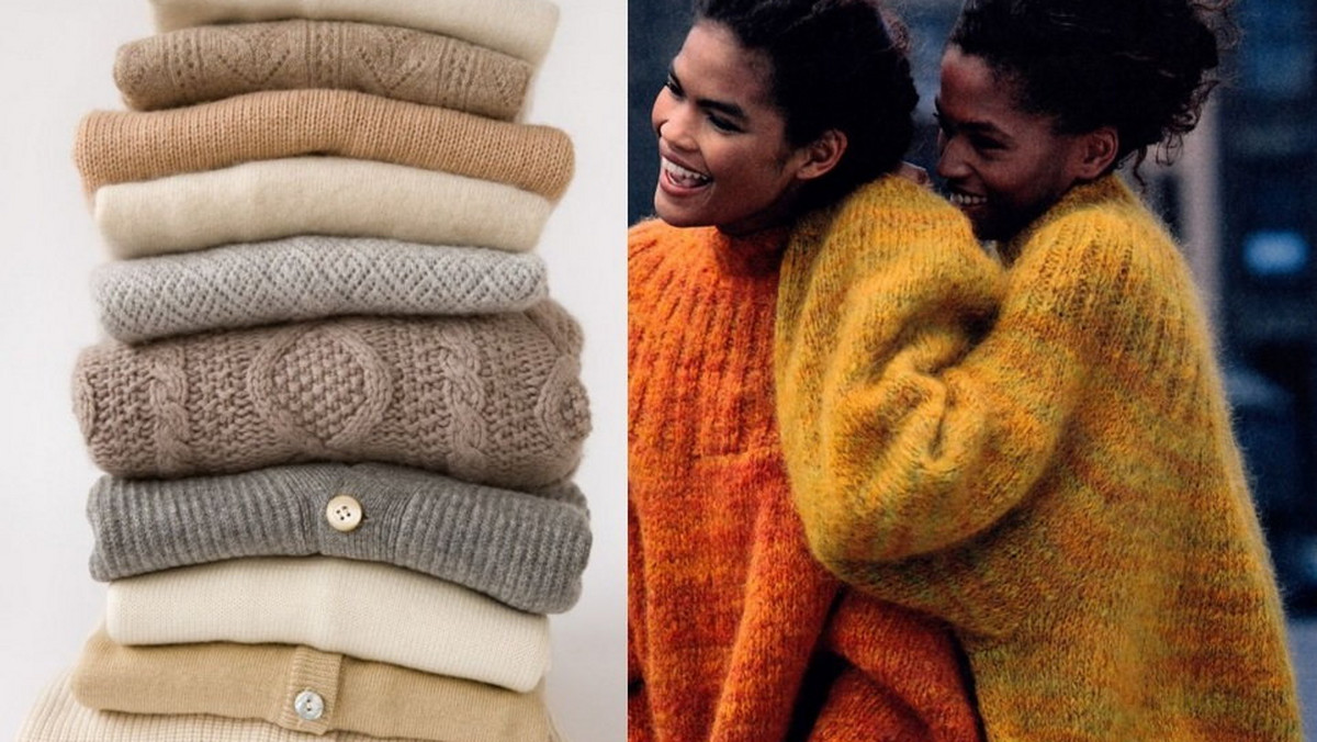 W chłodne i zimowe dni, uwielbiamy otulać się ciepłym i wygodnym swetrem. Zobaczcie kilka naszych propozycji jak je nosić.