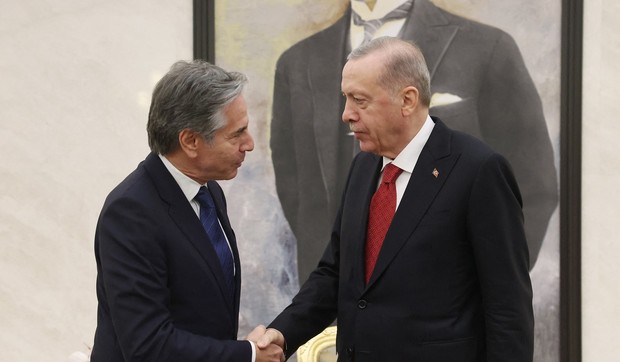 Entoni Blinken i Redžep Tajip Erdogan 